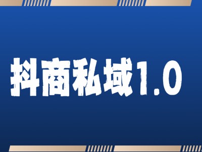 抖商服务私域1.0，抖音引流获客详细教学-91学习网