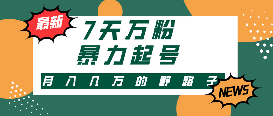 （13047期）3-7天万粉，快手暴力起号，多种变现方式，新手小白秒上手，单月变现几…-91学习网