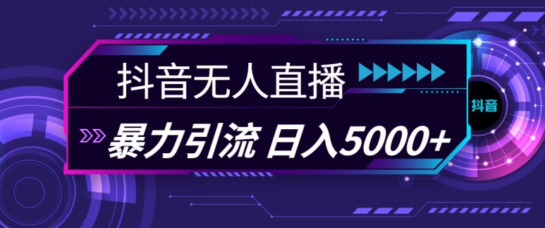 抖音快手视频号全平台通用无人直播引流法，利用图片模板和语音话术，暴力日引流100+创业粉【揭秘】-91学习网