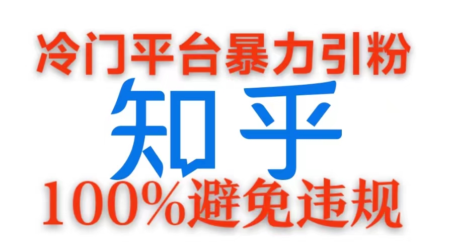 冷门平台暴力引流，日引100+创业粉，0成本100%避免违规的玩法-91学习网