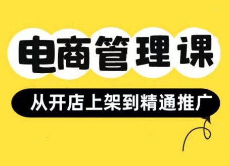 小红书&闲鱼开店从开店上架到精通推广，电商管理课-91学习网