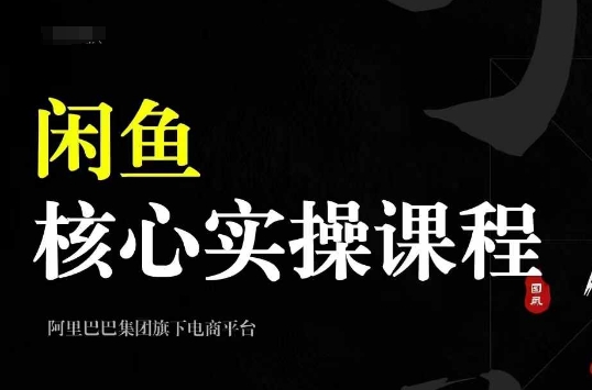 2024闲鱼核心实操课程，从养号、选品、发布、销售，教你做一个出单的闲鱼号-91学习网