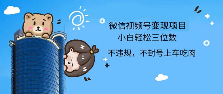 （12660期）2024最新微信视频号，0撸项目，自己玩，小白轻松日入三位数-91学习网