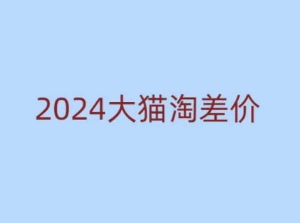 2024版大猫淘差价课程，新手也能学的无货源电商课程-91学习网