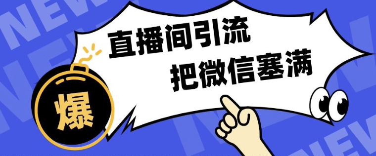 短视频直播间引流，单日轻松引流300+，把微信狠狠塞满-91学习网