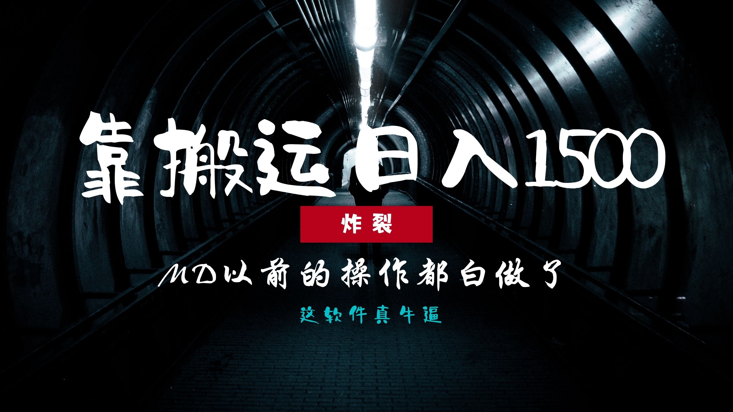 （13568期）炸裂！0基础搬运也能批量日赚1500+，以前的操作都白做了！-91学习网