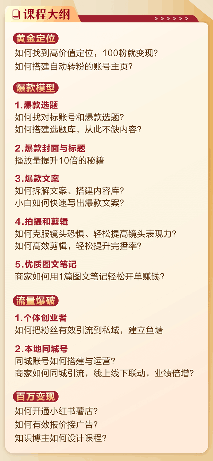 图片[2]-小红书商业IP变现私教-91学习网